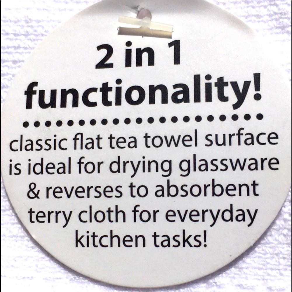 HOME SWEET FARM PATRIOTIC TRACTOR Set of 2 COTTON KITCHEN TOWELS - Picture 6 of 6